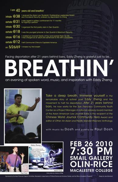 Breathin' Event Poster